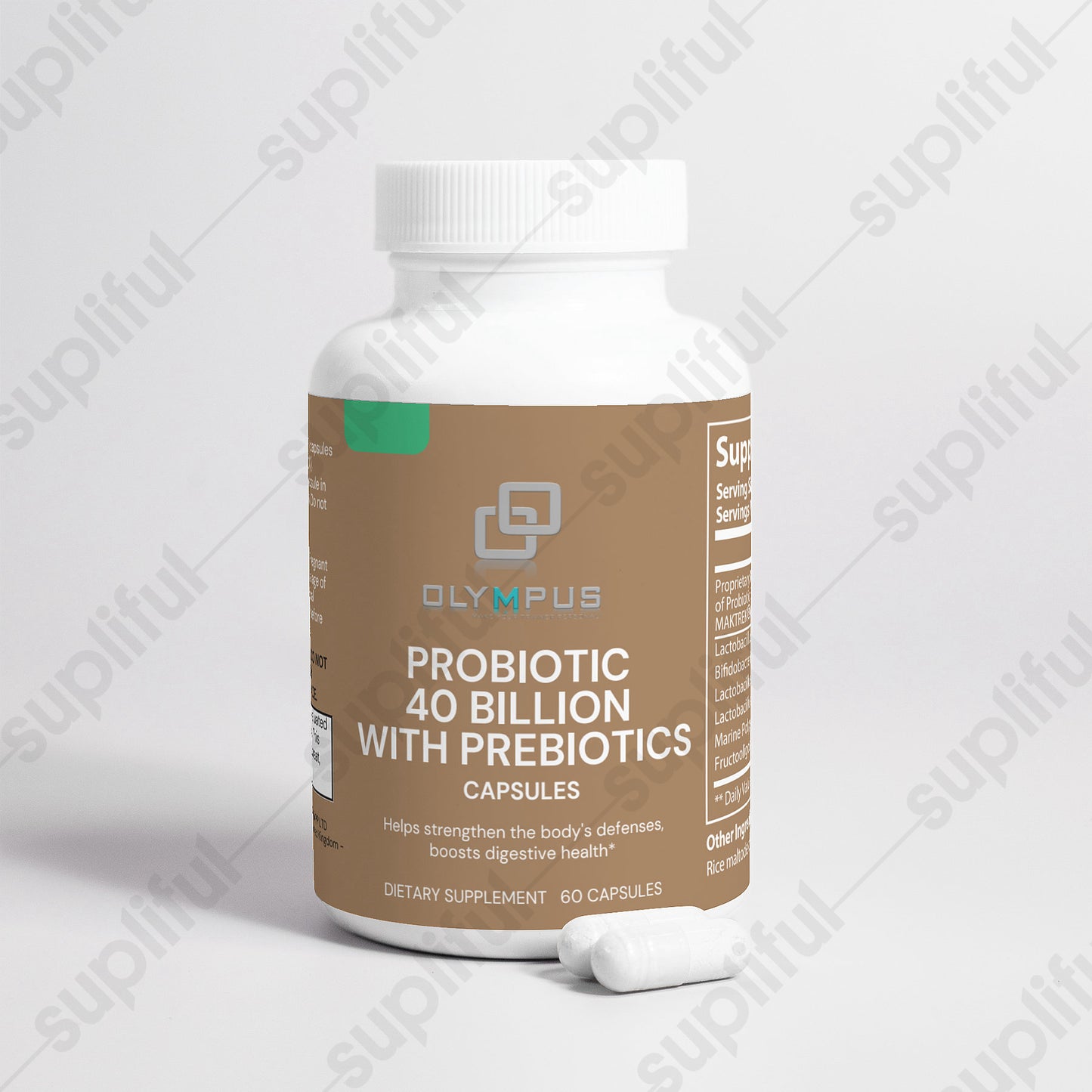 Probiotic 40 Billion with Prebiotics