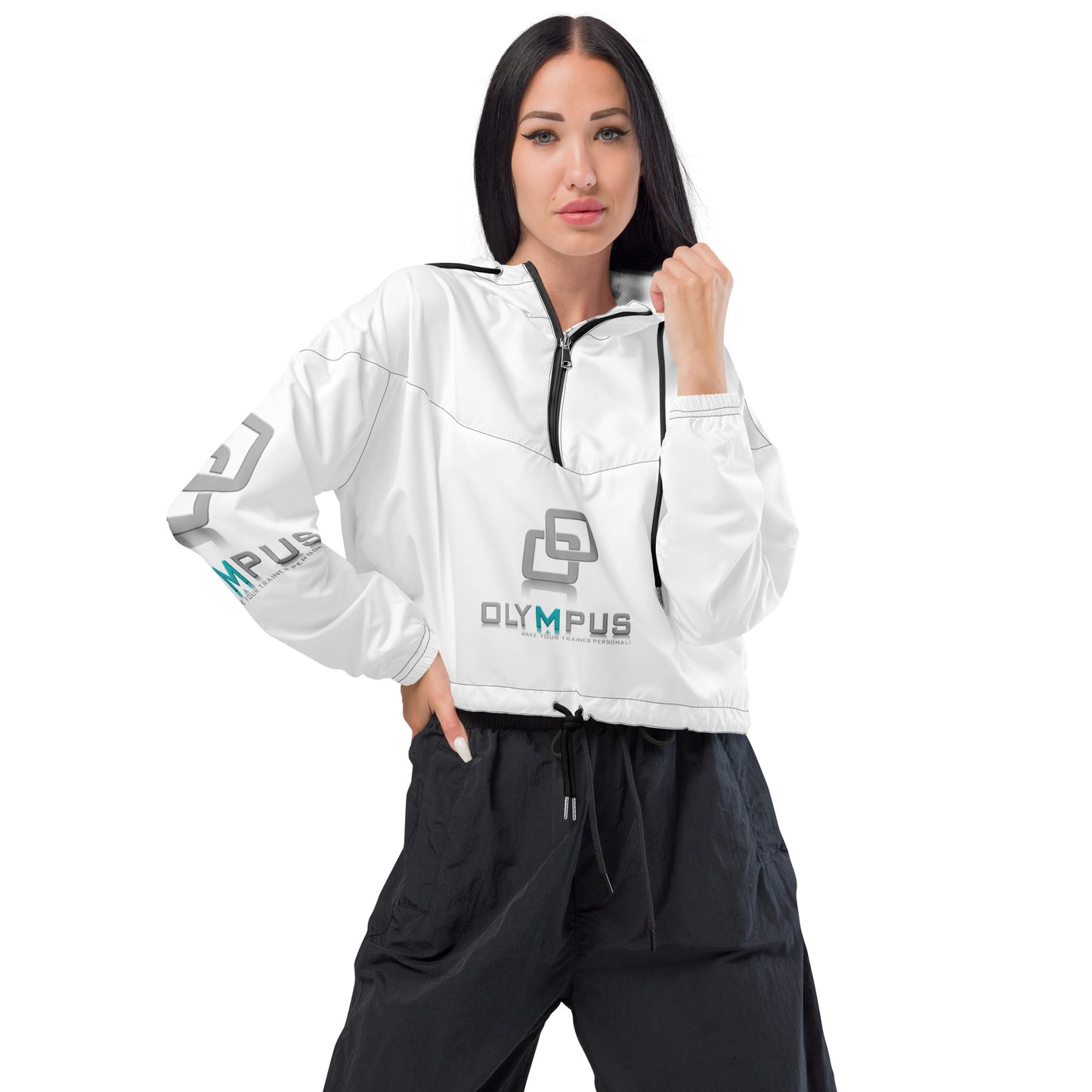 OLYMPUS Women’s cropped windbreaker
