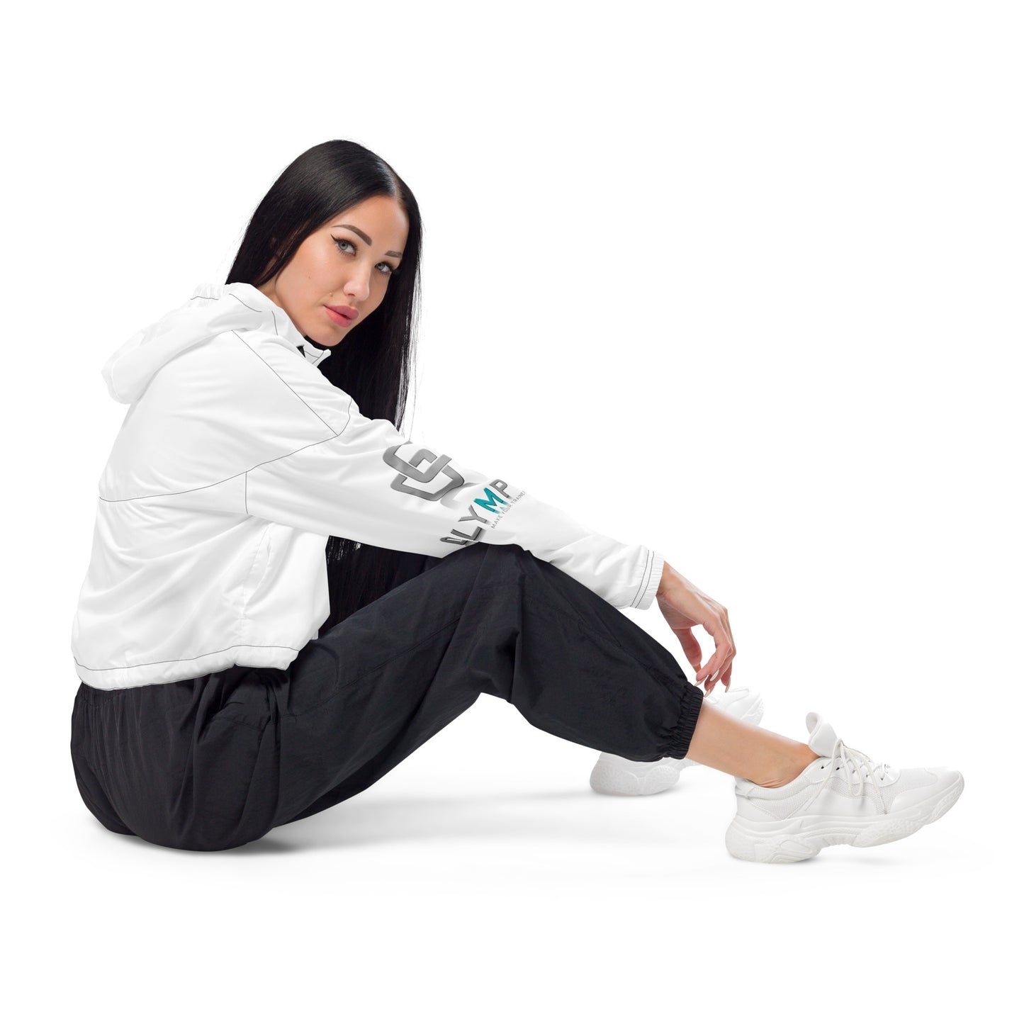 OLYMPUS Women’s cropped windbreaker