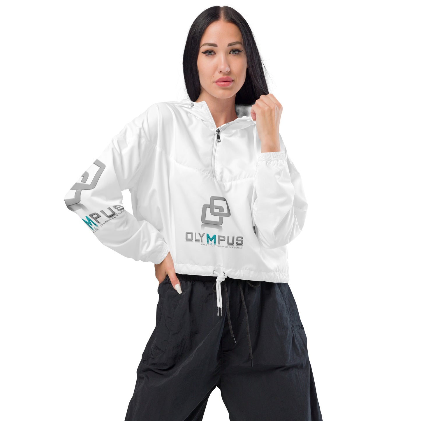 OLYMPUS Women’s cropped windbreaker